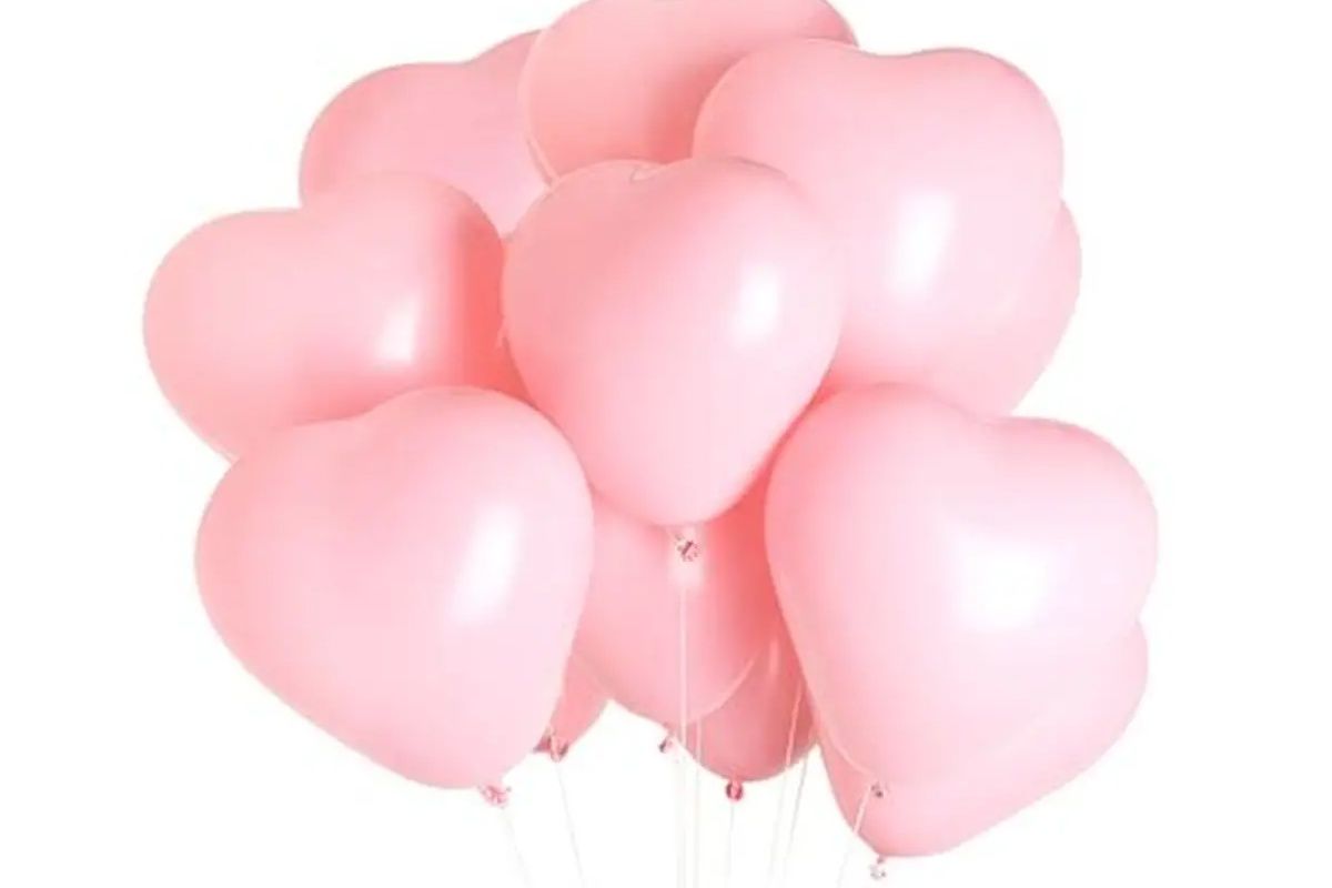 Pink Latex Heart