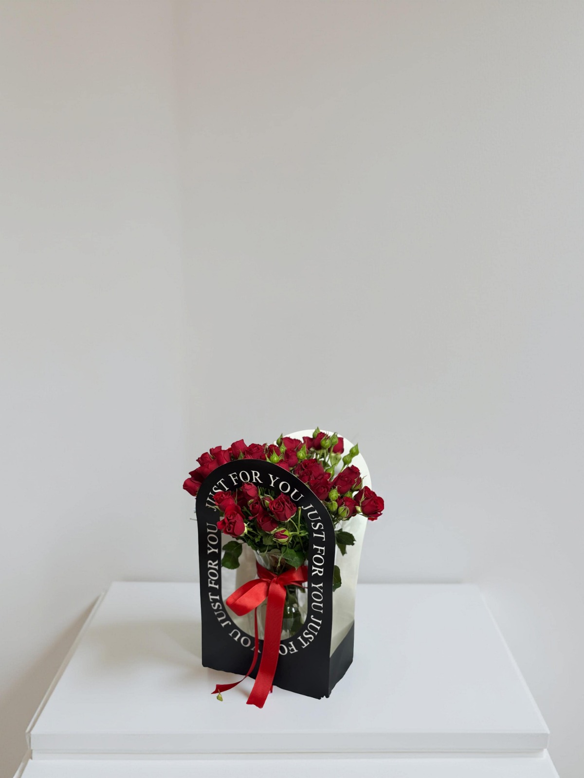 Red black garden