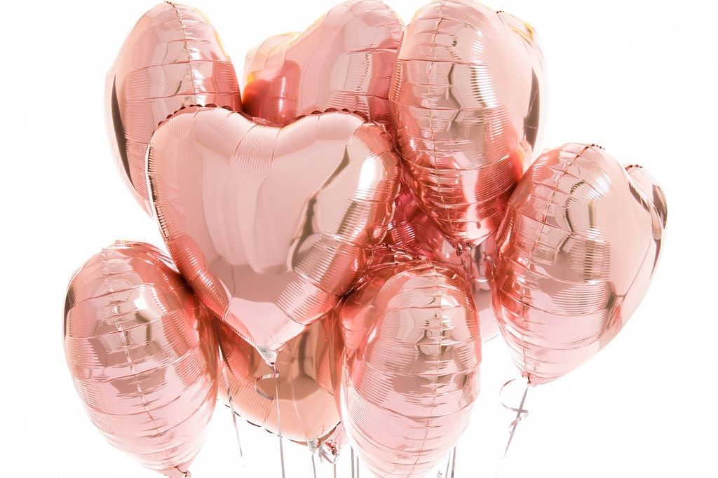 Rose Gold Balloons