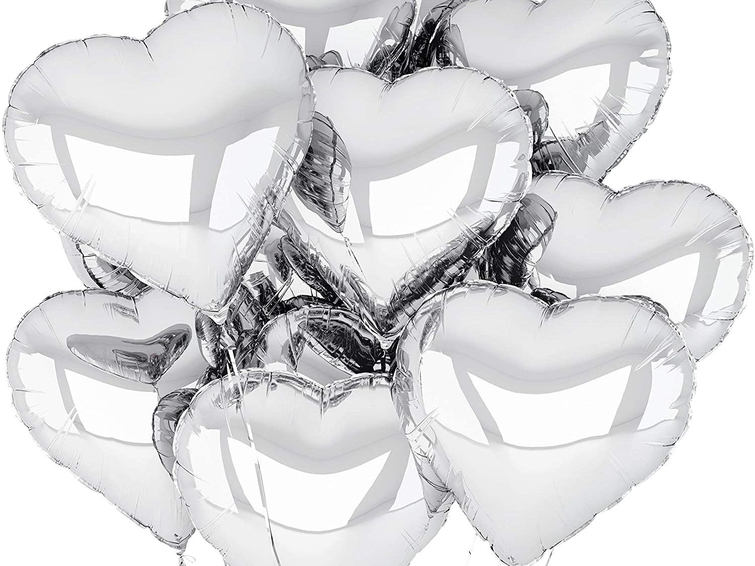 Silver Foil Balloons